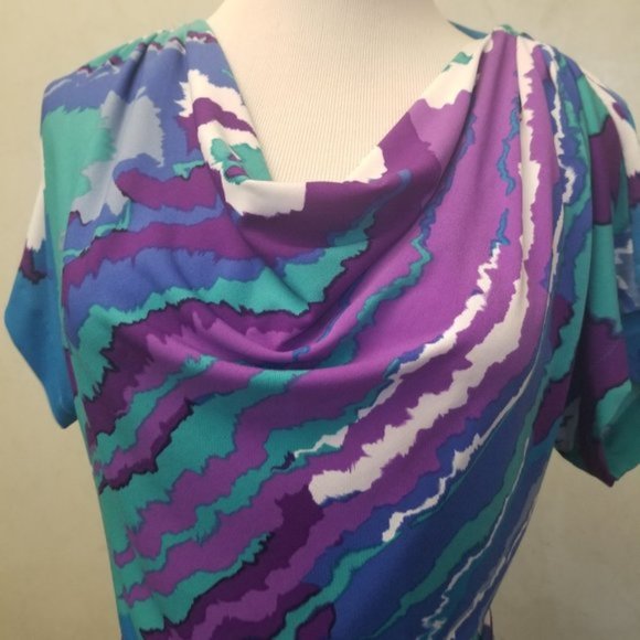 Walter multi - colored open back dress size S (E18) - Picture 9 of 11